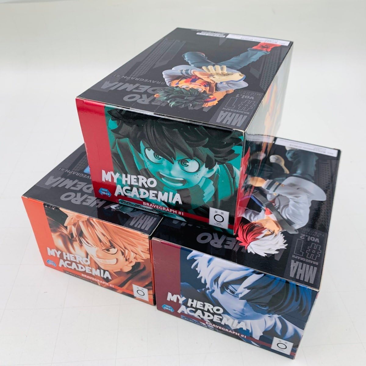 Amazon | 未開封 僕のヒーローアカデミア BRAVEGRAPH #1#2#3 vol.1 vol